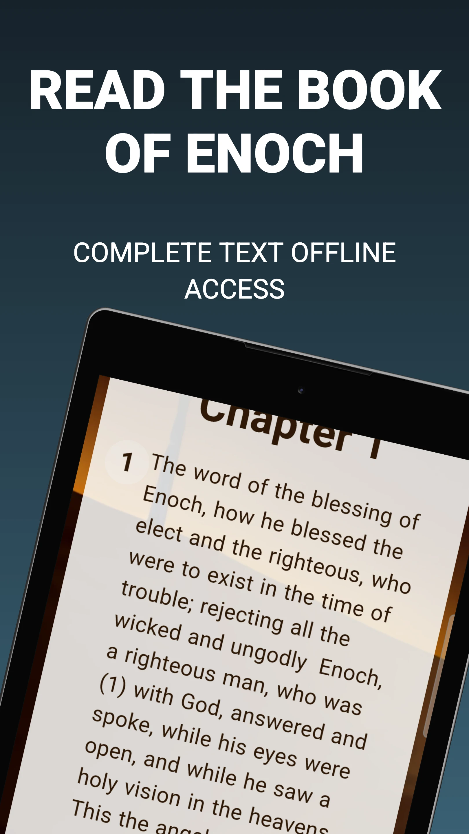 The Book of Enoch: Audio Bible screenshot