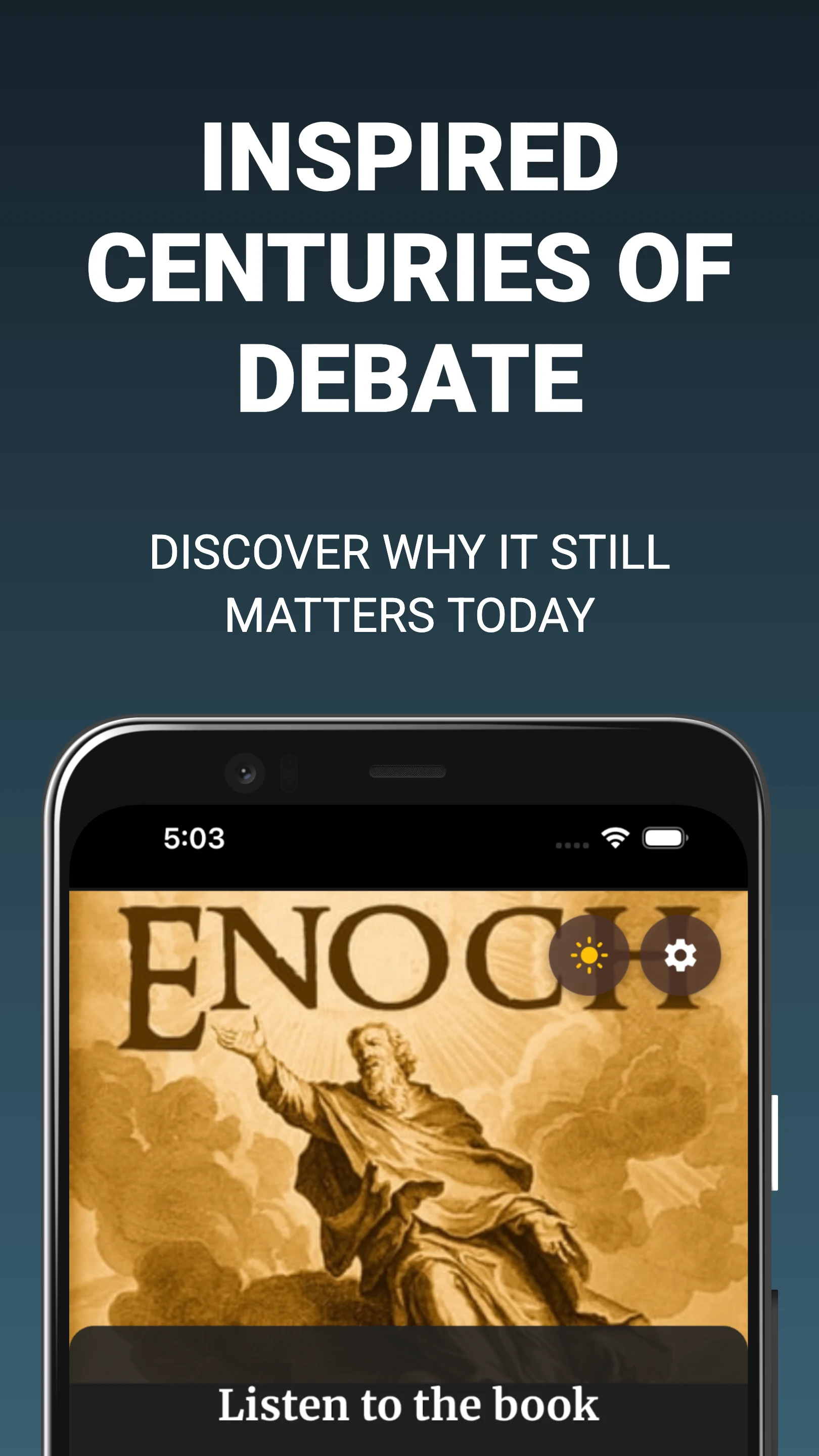 The Book of Enoch: Audio Bible screenshot